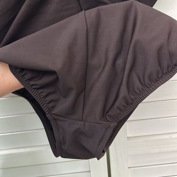 Trimshaper Swimsuit Size 10 One Piece Dark Muted Purple - Picture 8 of 14